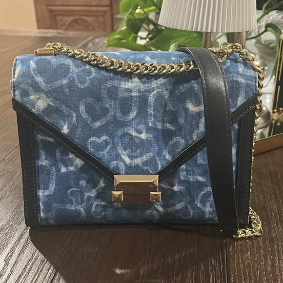 Michael Kors Whitney NWT Leather Convertible Shoulder Bag - Picture 2 of 5